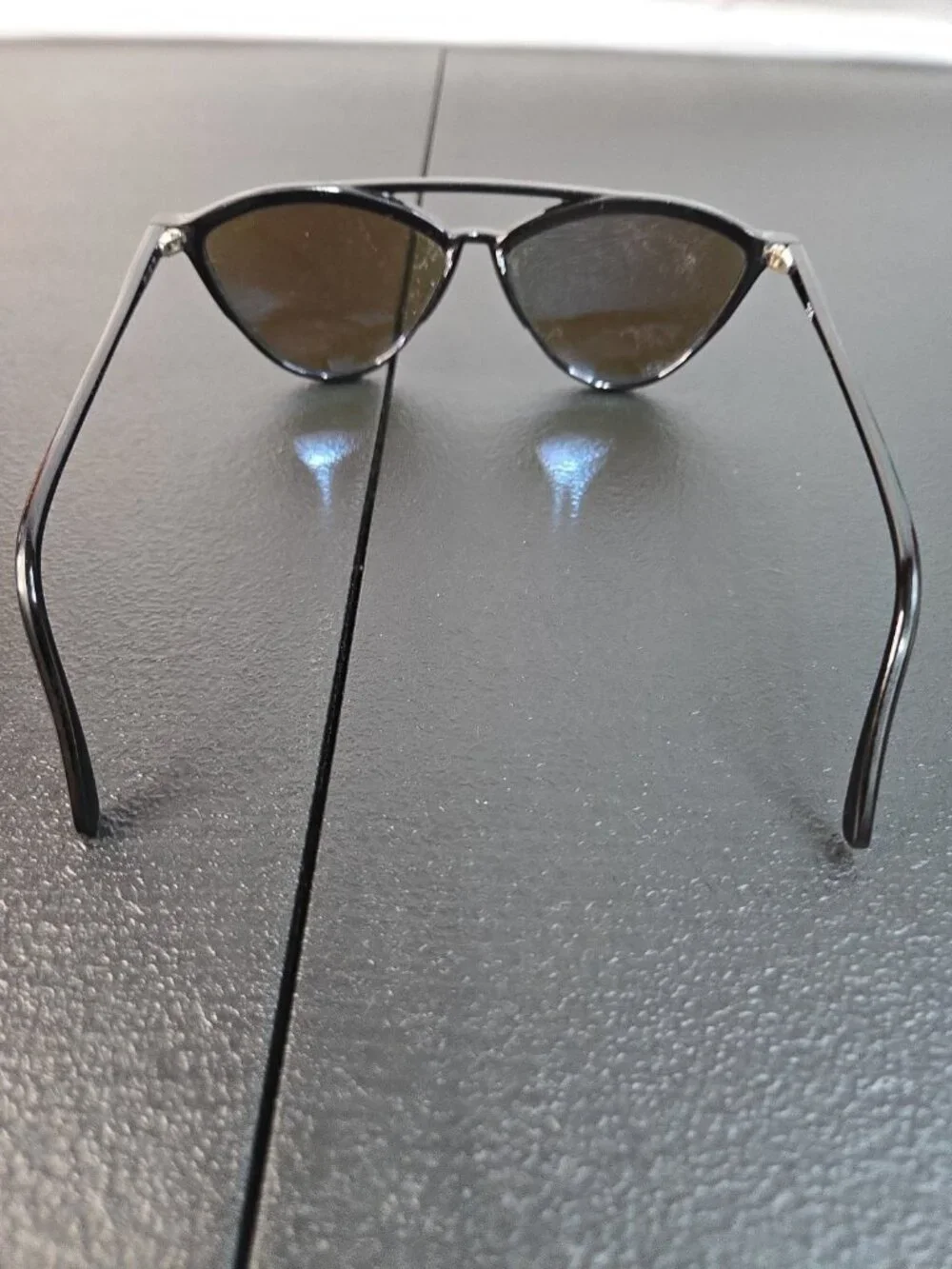 Bolle Double Brow Blue Lense Sunglasses